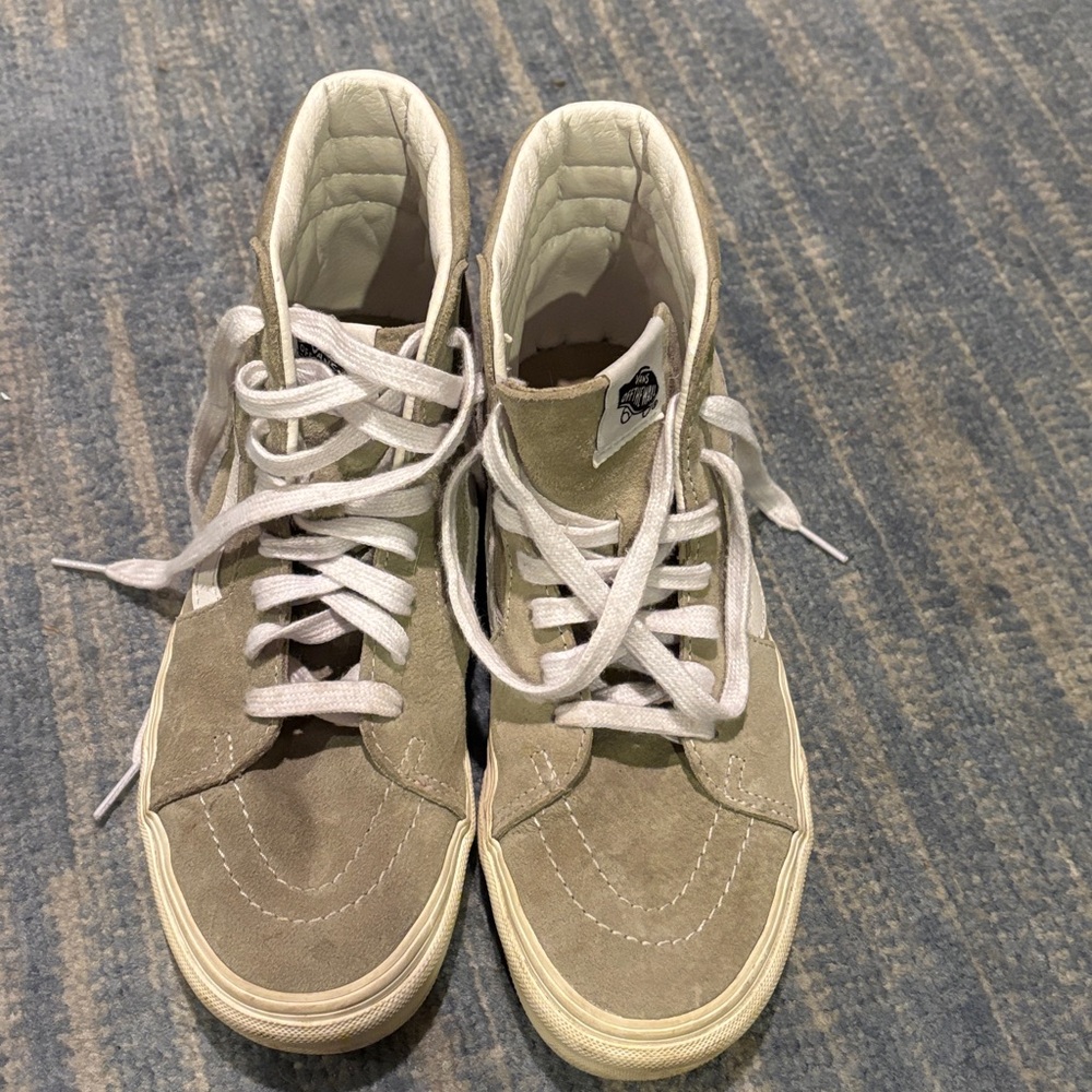 High-Top Sneakers with Logo